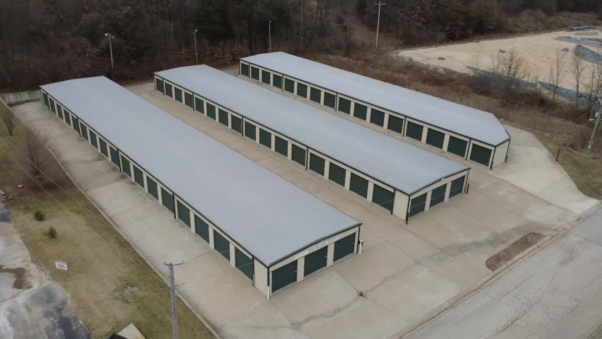 Drive up units at Reliable Storage